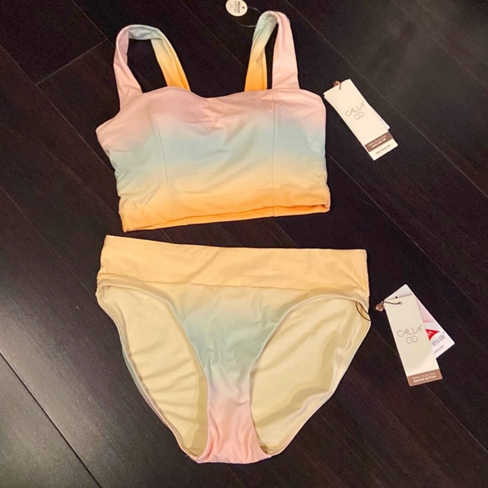 Calia XS new with tags bikini swim set bathing suit